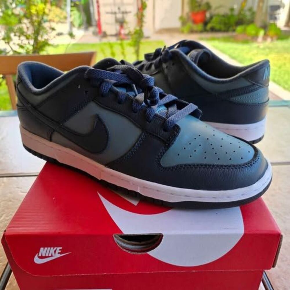 Nike Dunk Low Premium Mineral Slate Armory Navy Size 11 DS $100